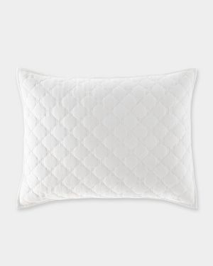 Layla White Standard Sham