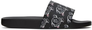 Moncler Black Basile Sandals
