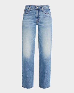 Lil' Mid-Rise Tunnel Vision Sneak Jeans