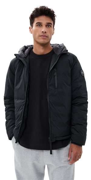 Canada Goose Lodge Black Disc Hooded Jacket Black XL