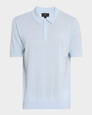 Men's Wool-Cashmere Polo Shirt