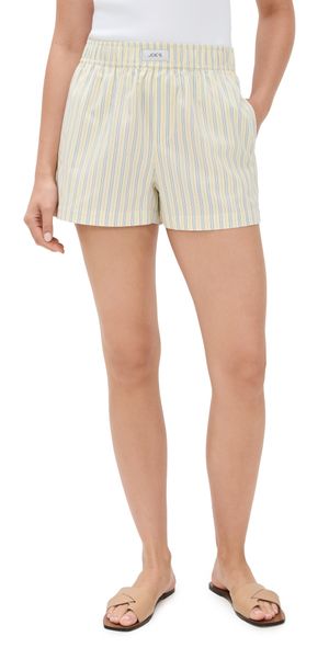 Joe's Jeans The High Rise Boxer Shorts Anise Flower Varig L