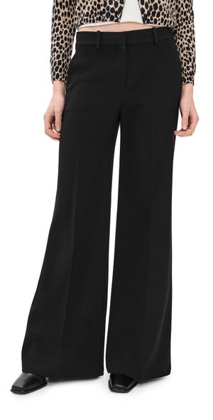 Theory Fluid Flare Pants Black 6