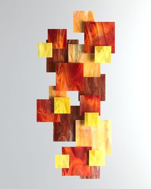 Sunset Vertical Wall Sculpture