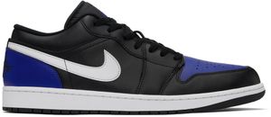Nike Jordan Navy & Black Air Jordan 1 Low Sneakers