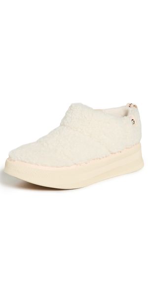 Sorel Out N About IV Mini Puffy Slippers Natural/Chalk 9