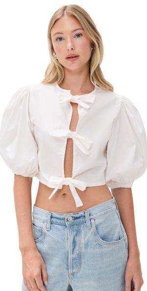 The Lulo Project Crop Orquid Top Crudo L