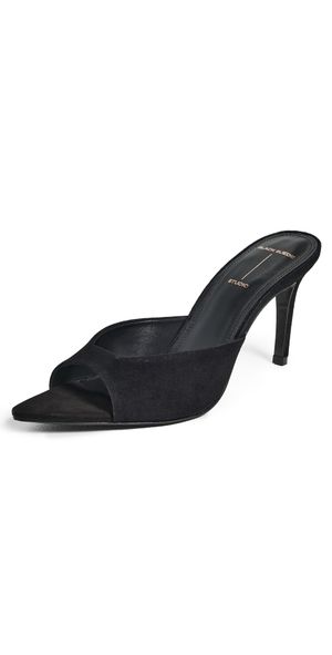 Black Suede Studio Brea Heels Black Suede 36