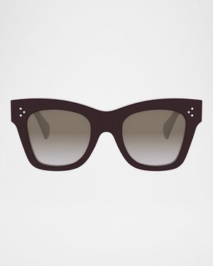 Celine 3 Dots Acetate Cat-Eye Sunglasses