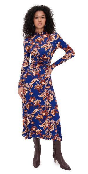 Cara Cara Hera Dress Regal Paisely Blue XS