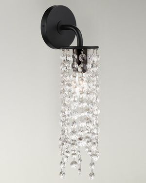 Gabrielle 1-Light Matte Black Wall Mount