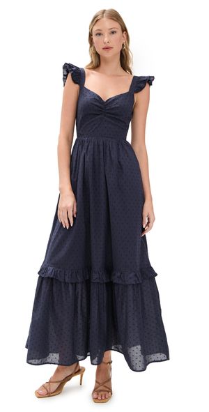 Cleobella Nica Maxi Dress Navy M