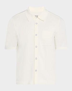 Men's Dalton Knit Button-Down Shirt