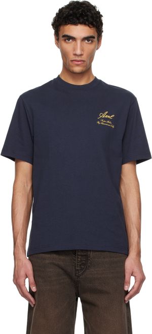 Axel Arigato T-shirt 'Atelier' bleu marine