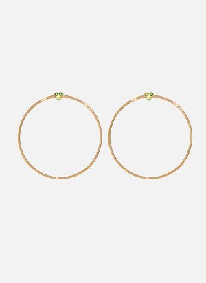Aec Paris - Boucles d'oreilles pendantes dioné - Taille Unique - Vert