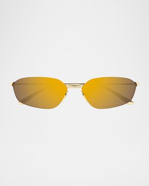 Metal Square Sunglasses