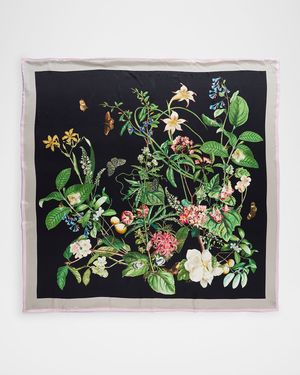 Ava Double-Sided Silk Scarf