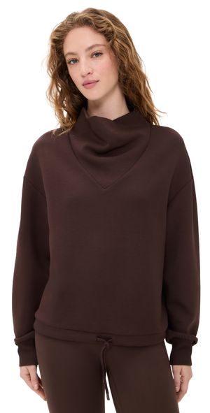 Varley Betsy Sweatshirt Coffee Bean M