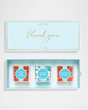 Thank You 3-Piece Candy Bento Box