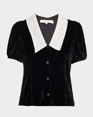 The Velvet Sailor Button-Front Shirt