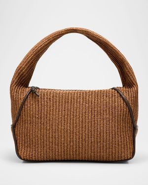 Essense Raffia Hobo Bag