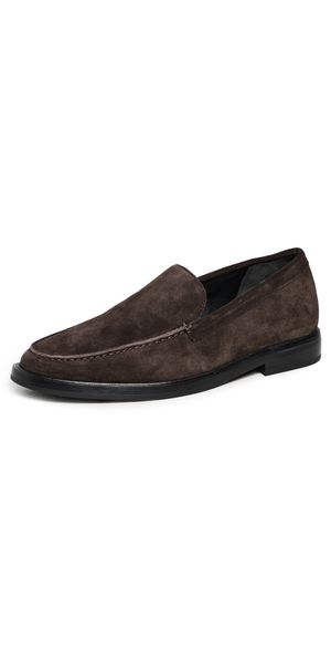 Vince Grant Suede Loafers Cocoa Brown 11