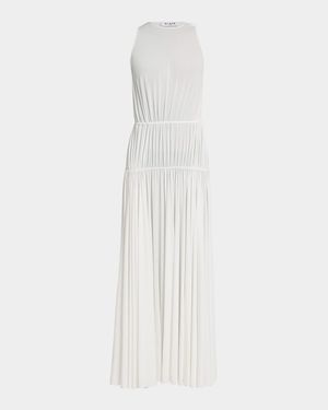 Sleeveless Pleated Goddess Dress