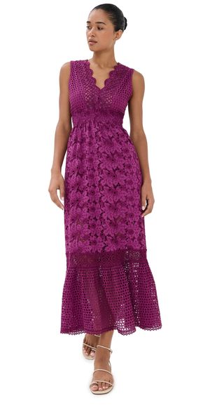 Temptation Positano Belice Dress Aubergine L