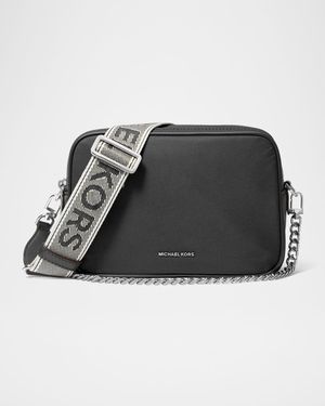 Medium Double-Zip Camera Crossbody Bag