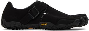 TAKAHIROMIYASHITA TheSoloist. Black Suicoke Edition VFF One Strap Sneakers