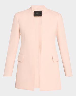 Alvar Double-Face Wool Cardigan Jacket