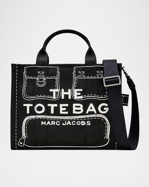 Trompe L'Oeil Tote Bag in Canvas