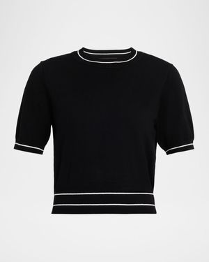 Ferne Short-Sleeve Sweater