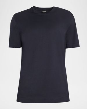 Men's Cotton Jersey Crewneck T-Shirt