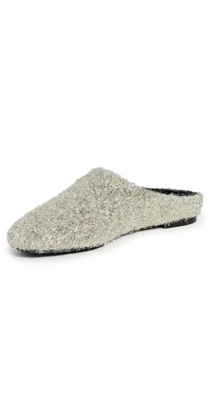 SIMONMILLER Tinsel Riad Slippers Silver 40