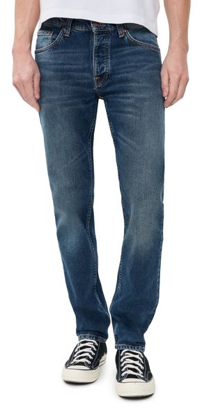 Nudie Jeans Solid Ollie Slim Jeans Wild Blue 33