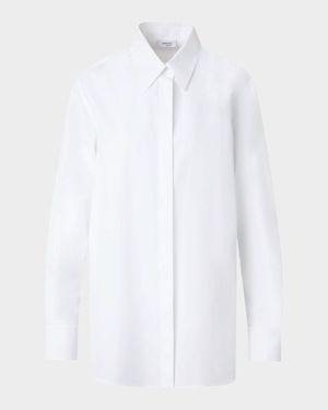 Tunic Cotton Poplin Blouse