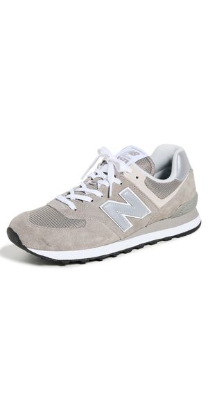 New Balance 574 Unisex Sneakers Grey/White M 4.5/ W 6