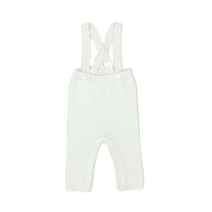 Jacadi - Seconde Main - Salopette bébé blanc - 12 mois - Taille 12M - Blanc