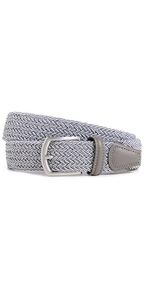 Anderson's Nylon Woven Belt Grey 020 32