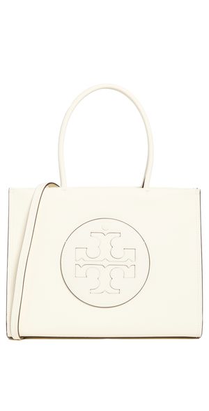 Tory Burch Small Ella Bio Tote Warm White One Size