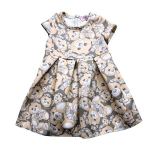Monnalisa - Seconde Main - Robe bébé marron - 18 mois - Taille 18M - Marron