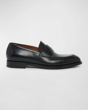 Men's Calfskin Penny Loafers
