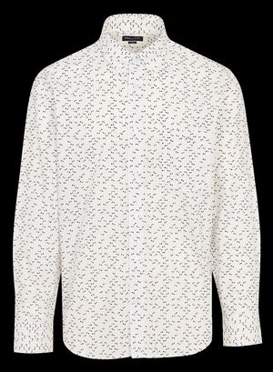 Eden Park - Chemise en coton imprimé - Taille 2XL - Rose