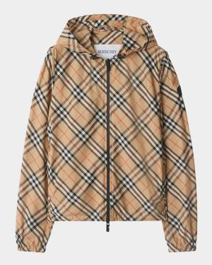 Salcombe Check Zip Track Jacket