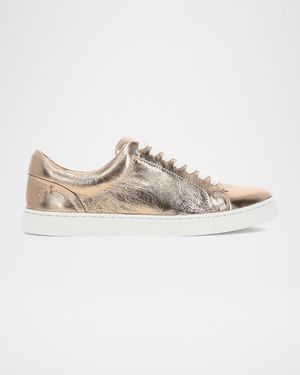 Ivy Metallic Low-Top Sneakers