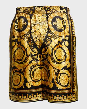Men's Silk Barocco Shorts