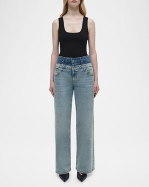 Kove Double-Waist Jeans