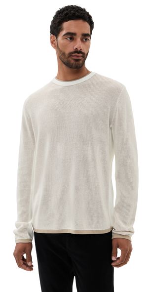 rag & bone Harvey Crew Ivory M