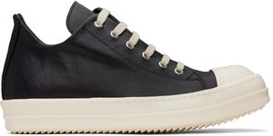 Rick Owens Black Hollywood Low Sneakers